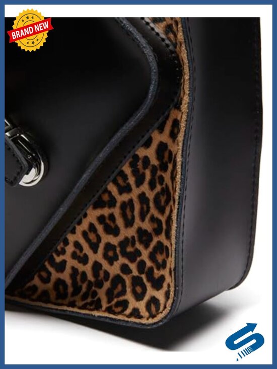 Heart Shaped Backpack - PU Coated Leather, Crossbody Convertible main image 4